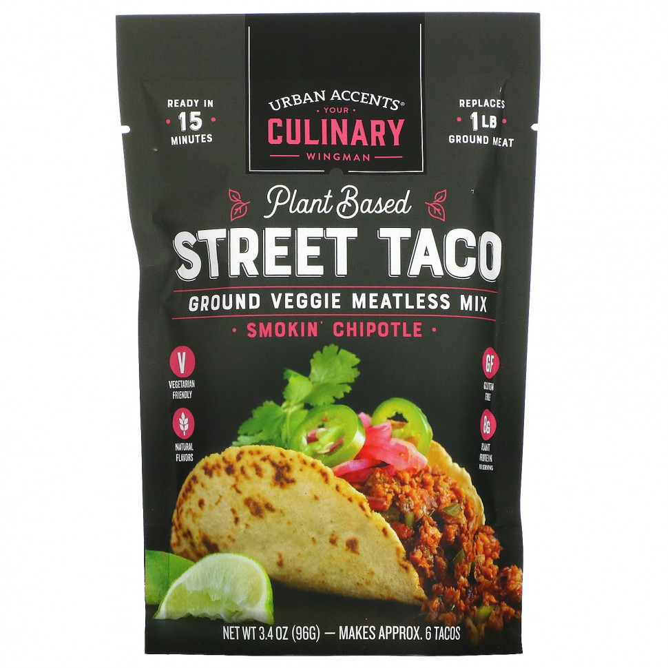   Urban Accents, Street Taco   ,     ,   , 96  (3,4 )    -     -,    