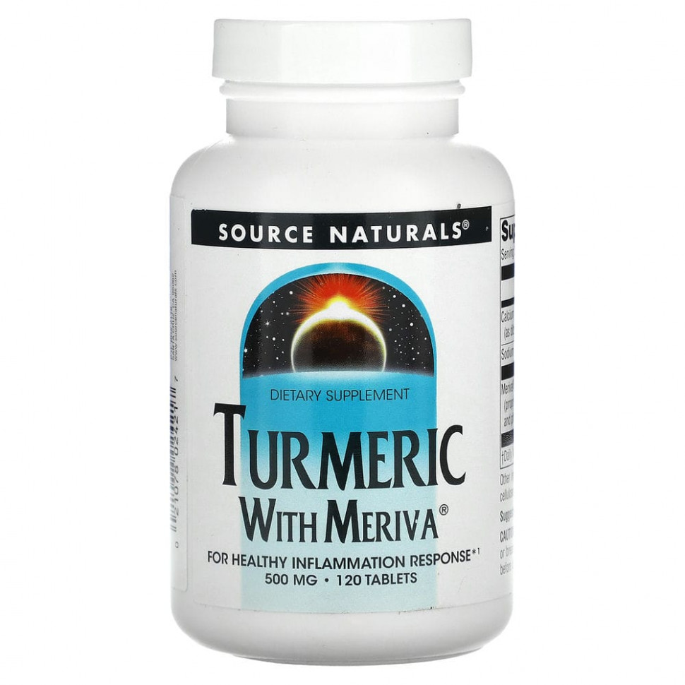   Source Naturals,   Meriva, 500 , 120     -     -,    