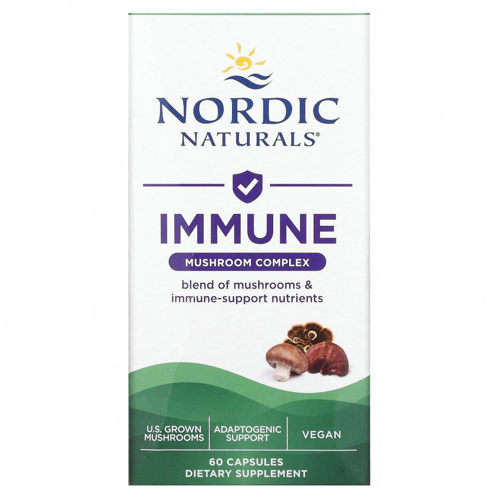   Nordic Naturals, Immune,  , 60     -     -,    