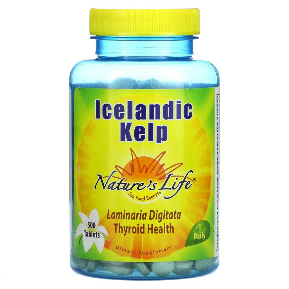   Nature's Life, Icelandic Kelp (  ), 500     -     -,    