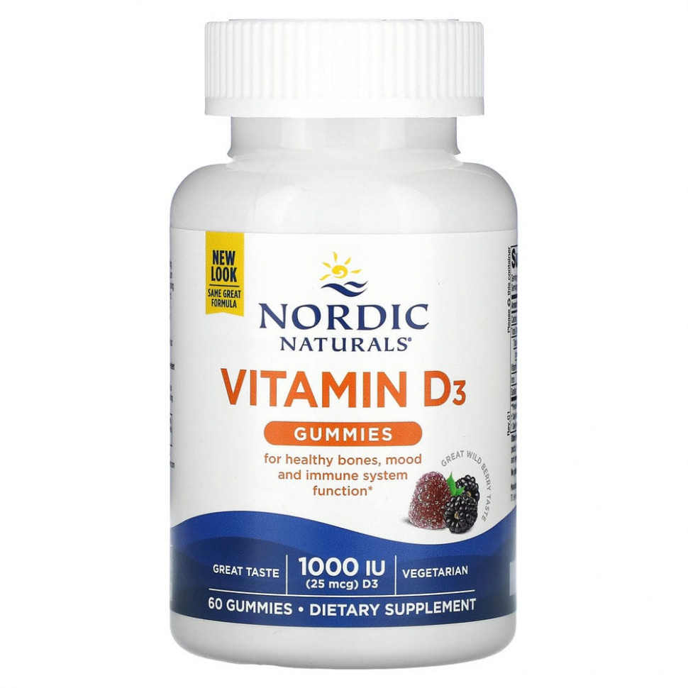   Nordic Naturals,     D3,    , 1000 , 60 .    -     -,    