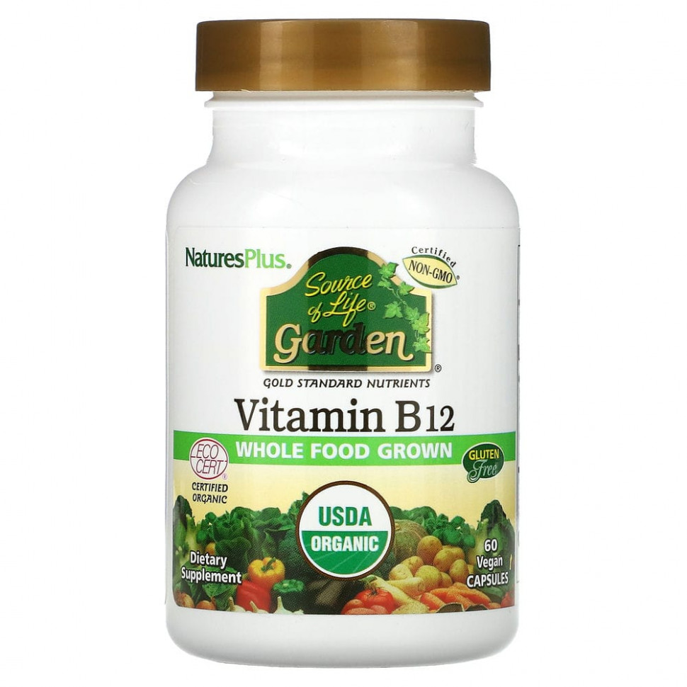   NaturesPlus, Source of Life Garden,    B12, 60      -     -,    