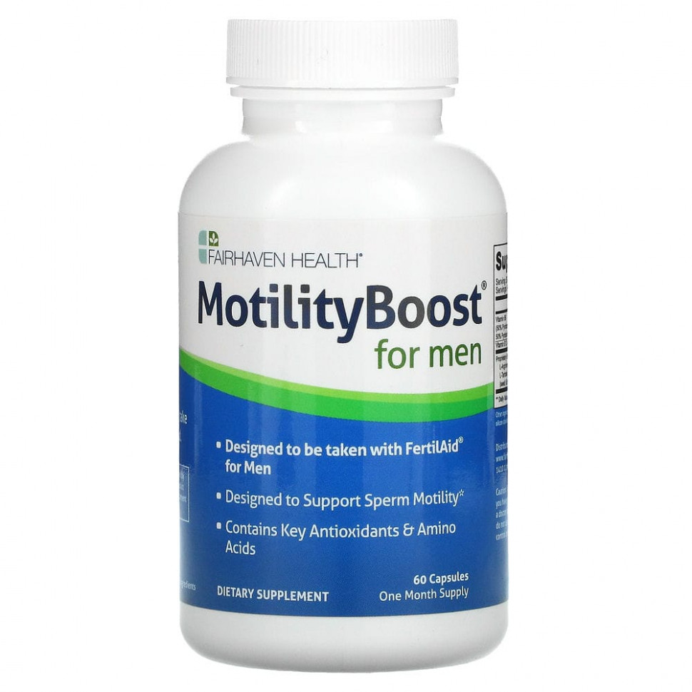   Fairhaven Health, MotileBoost  , 60     -     -,    