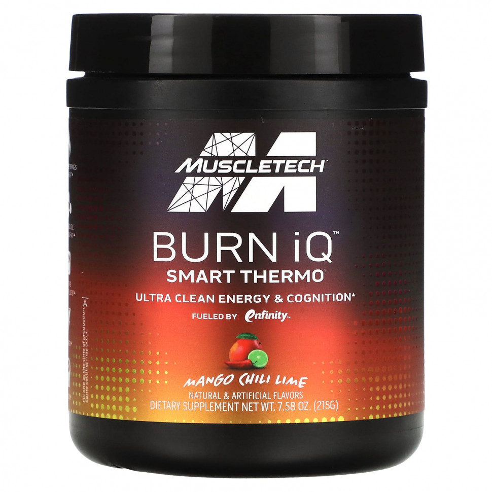   MuscleTech, Burn iQ, Smart Thermo,   , , 215  (7,58 )    -     -,    