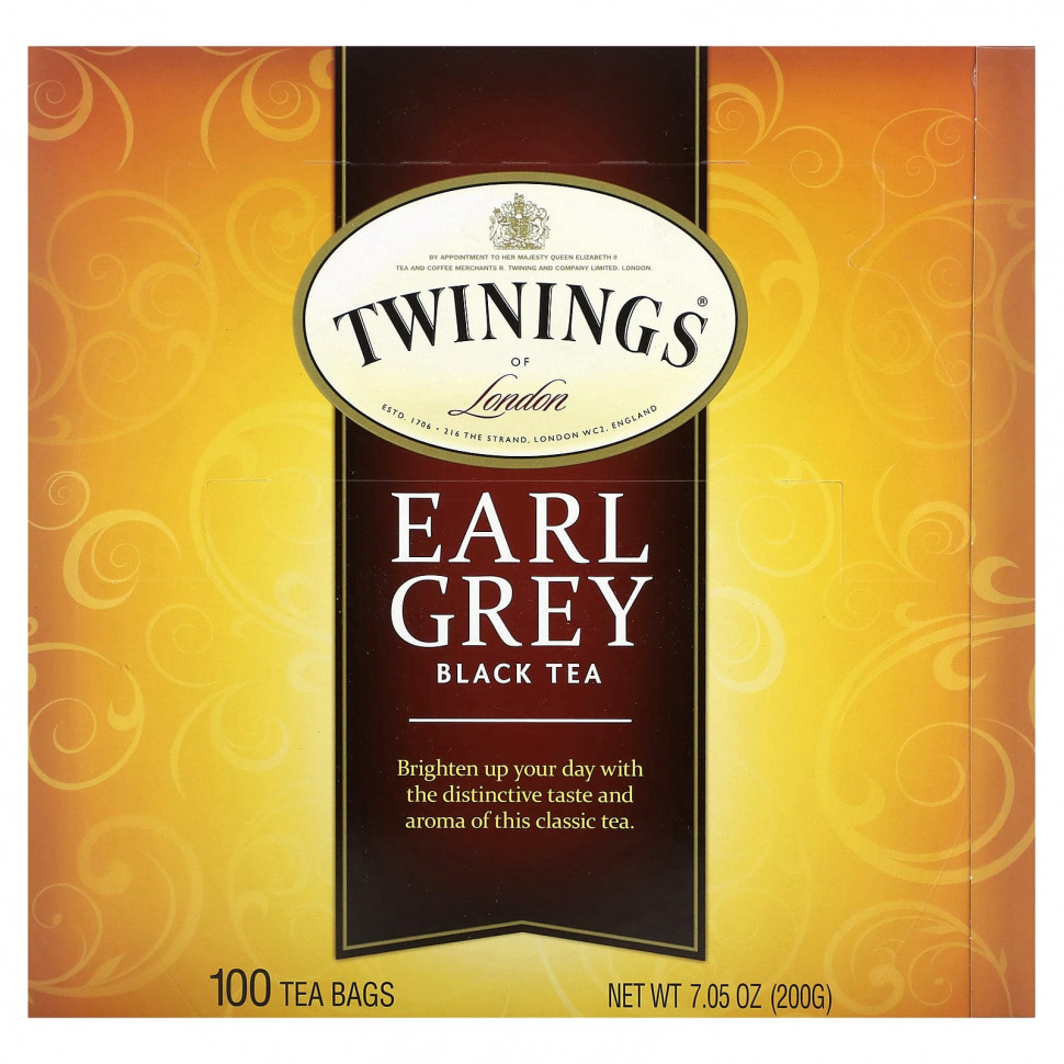   Twinings,   Earl Grey, 100  , 200  (7,05 )    -     -,    