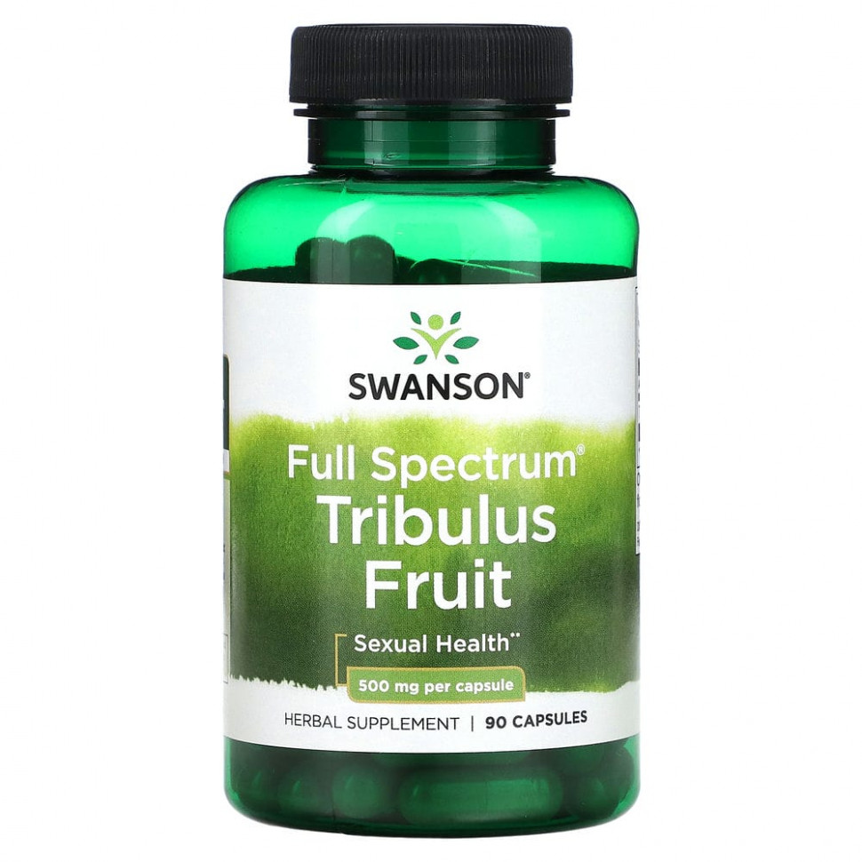   Swanson, Full Spectrum Tribulus, , 500 , 90     -     -,    