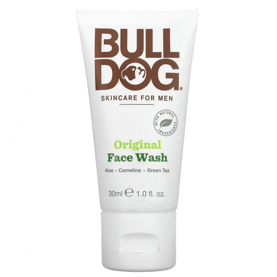   Bulldog Skincare For Men, Original Face Wash, 1 fl oz    -     -,    