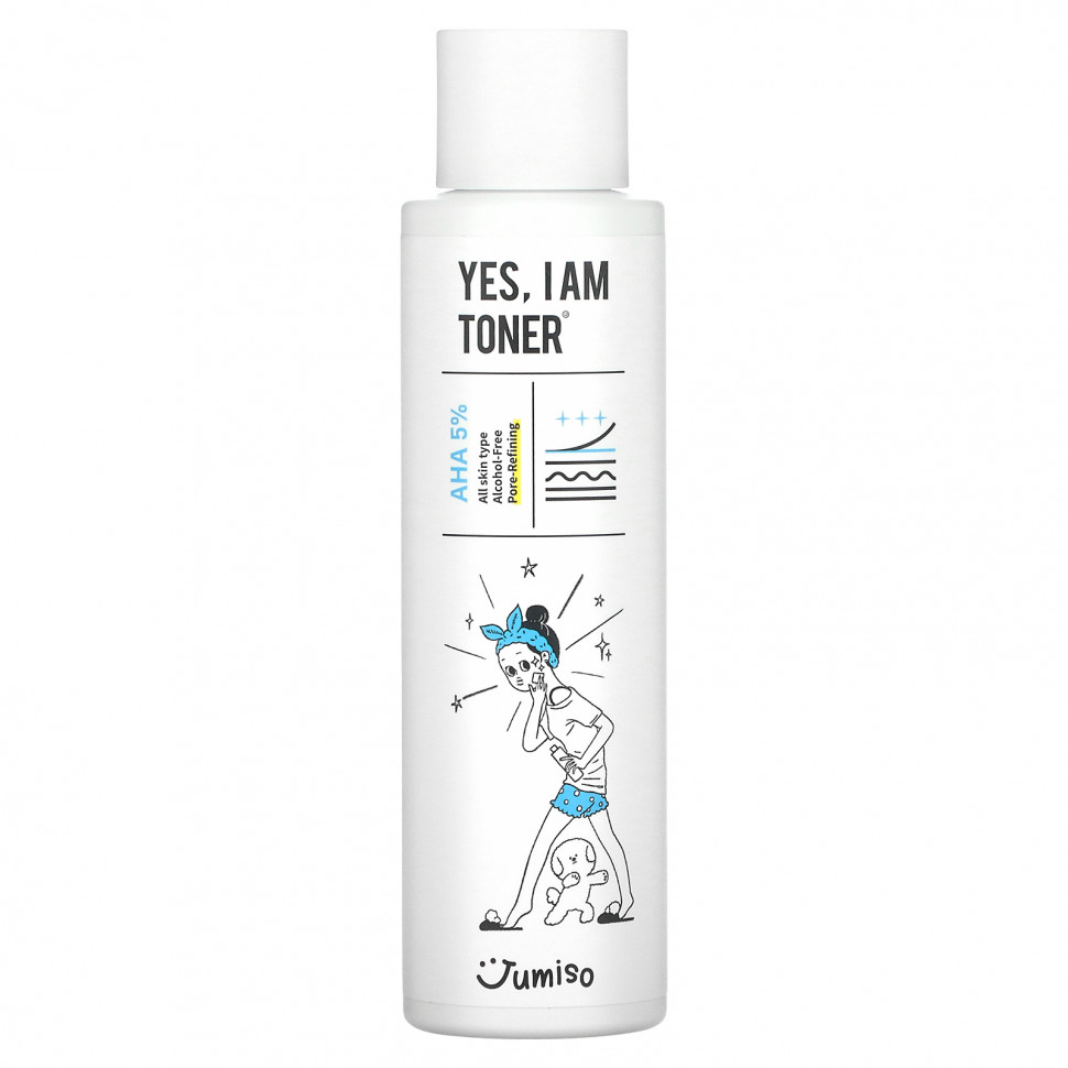   Jumiso, Yes, I am Toner, AHA 5%, 150  (5,07 . )    -     -,    