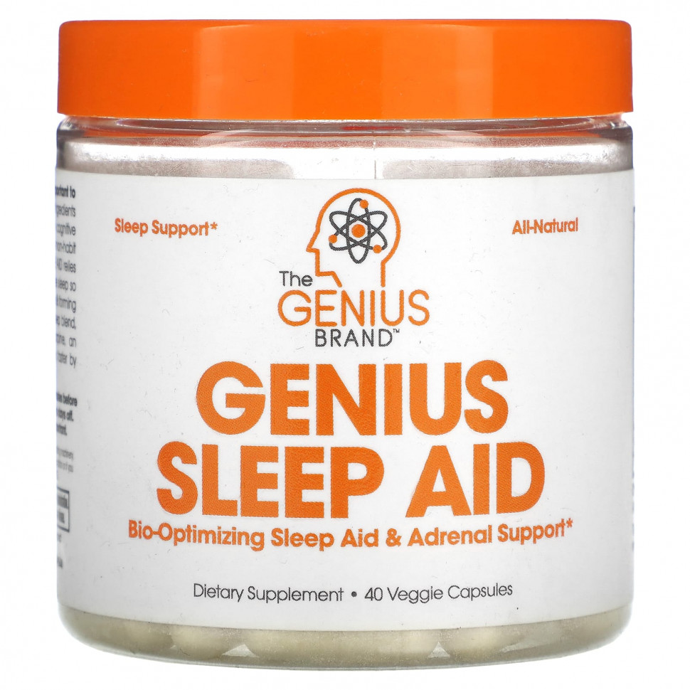   The Genius Brand, Genious Sleep Aid, 40      -     -,    