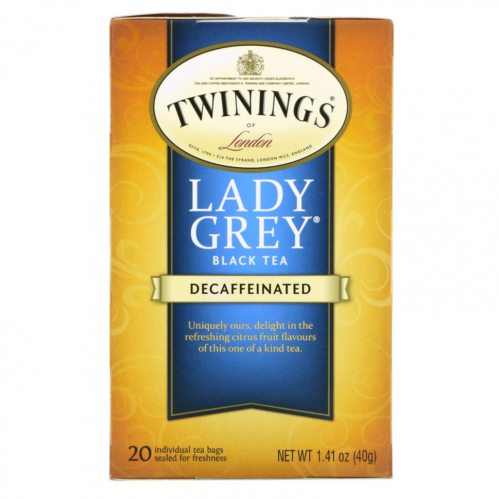   Twinings, Lady Grey,  ,  , 20  , 40  (1,41 )    -     -,    