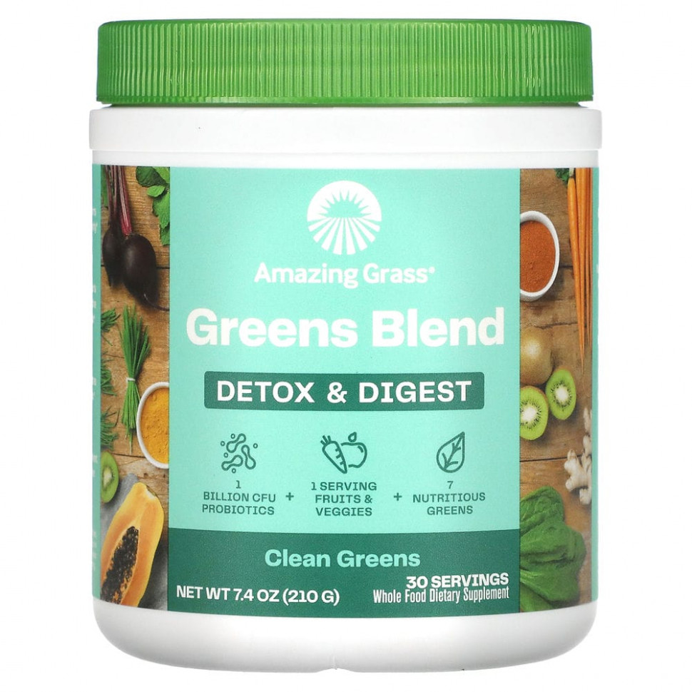   Amazing Grass, Green Superfood,    ,210  (7,4 )    -     -,    