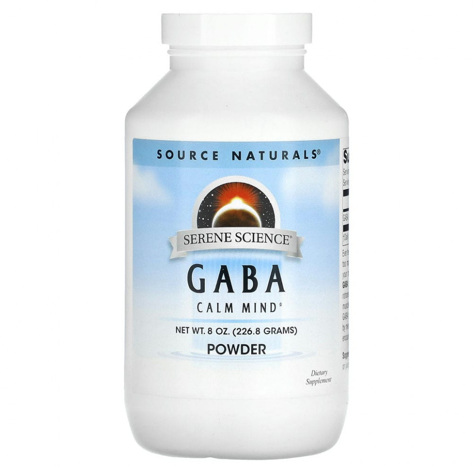   Source Naturals,  GABA, 226,8  (8 )    -     -,    