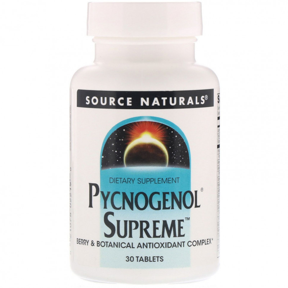   Source Naturals,  Supreme, 30     -     -,    