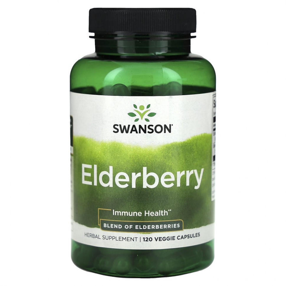   Swanson, Elderberry,   , 120      -     -,    