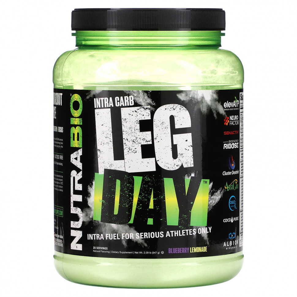   Nutrabio Labs, Intra Carb Leg Day,  , 947  (2,09 )    -     -,    