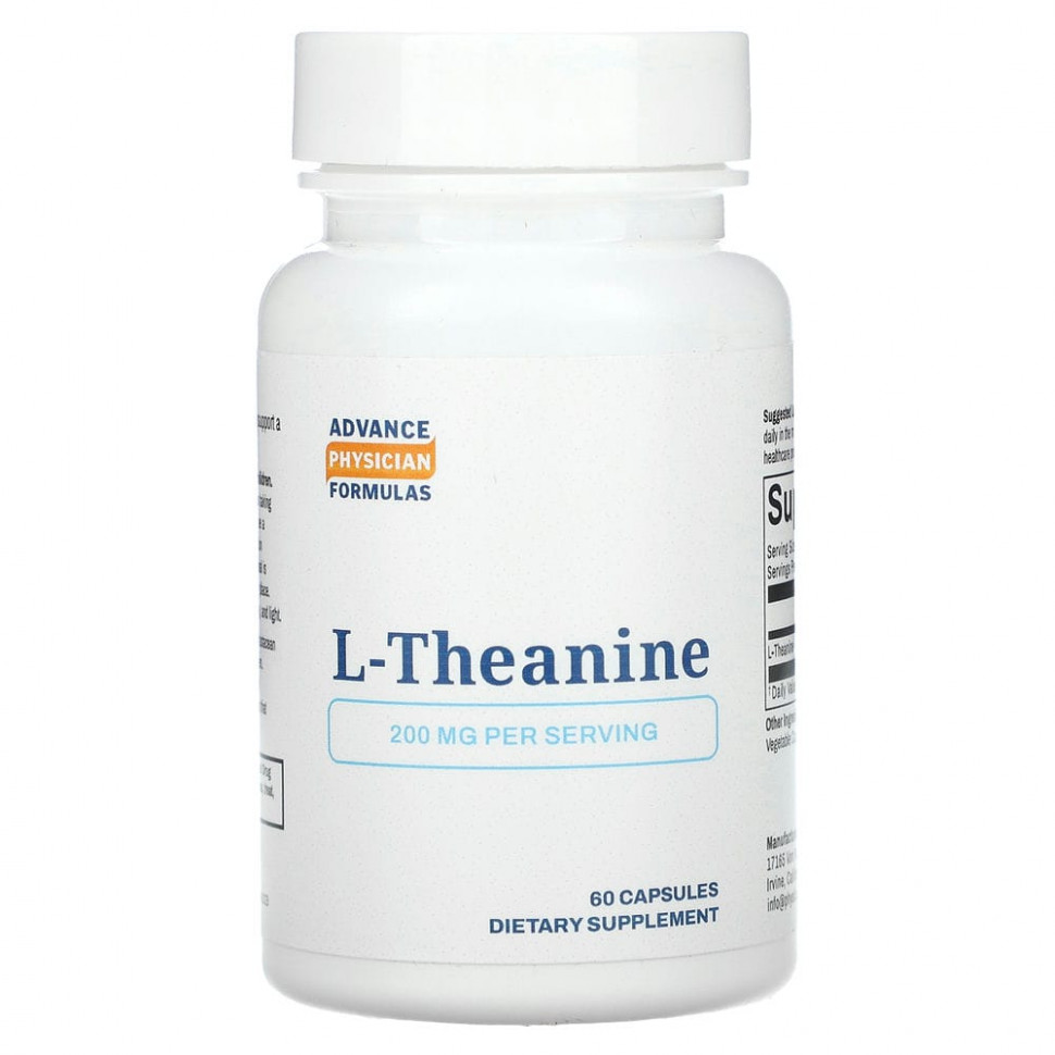   Advance Physician Formulas, L-, 200 , 60     -     -,    