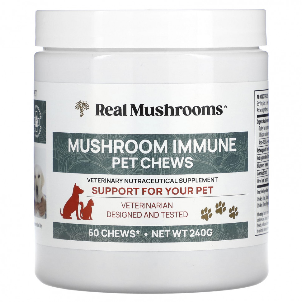   Real Mushrooms,     ,   , 60   (240 )    -     -,    