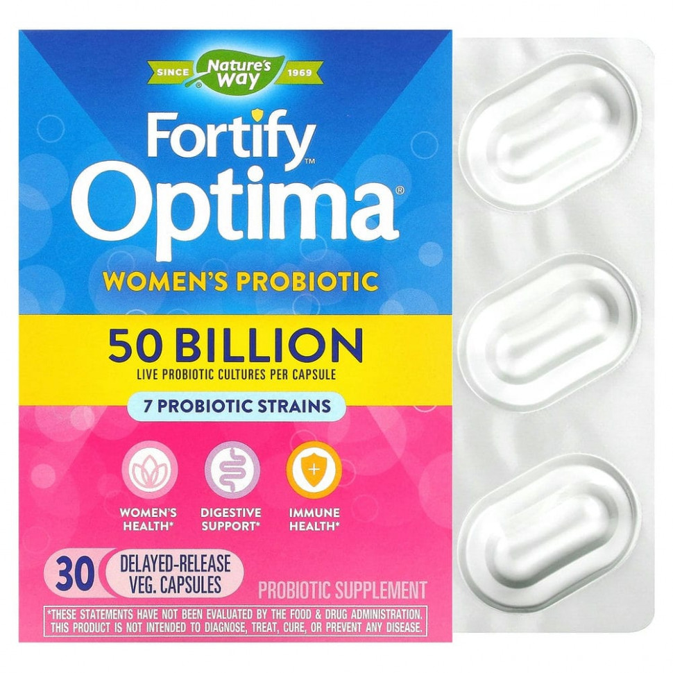   Nature's Way, Fortify Optima,   , 50 , 30     .     -     -,    