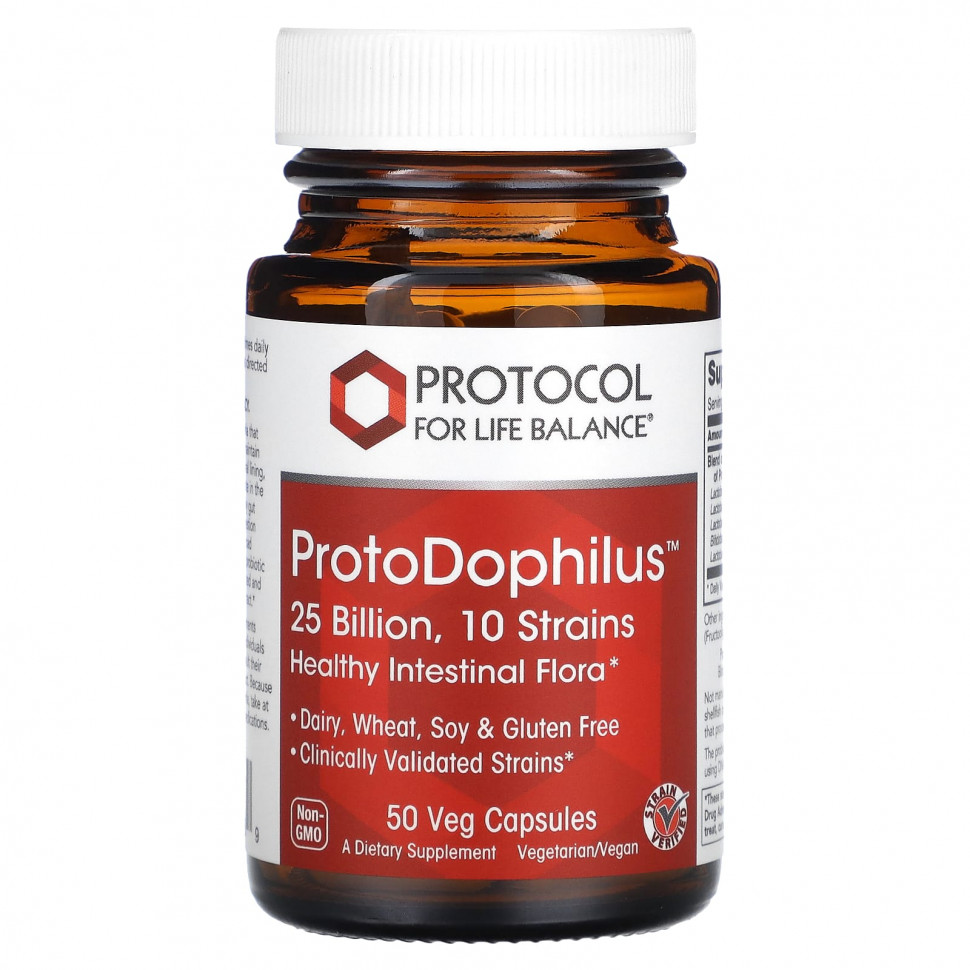   Protocol for Life Balance, ProtoDophilus, 25 , 50      -     -,    