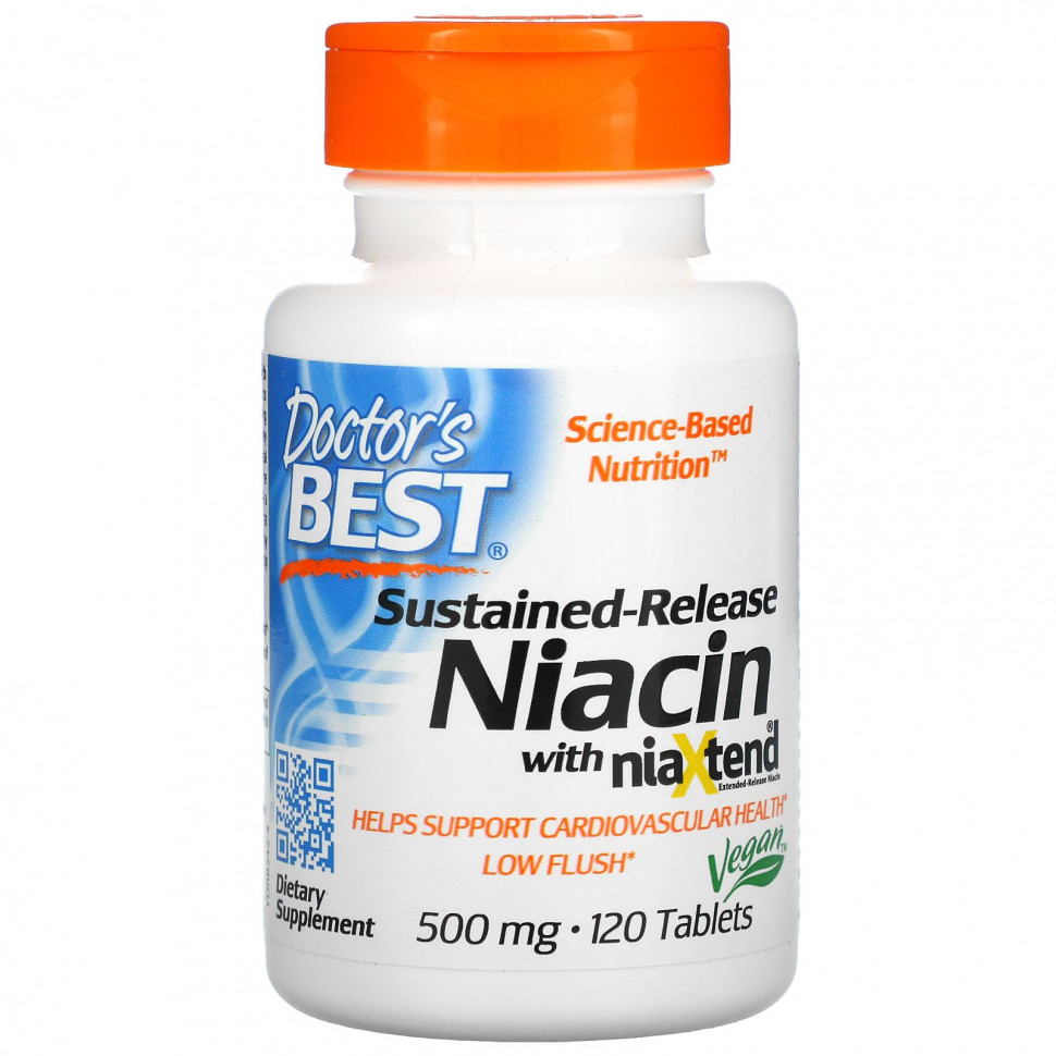   Doctor's Best,     niaXtend, 500 , 120     -     -,    