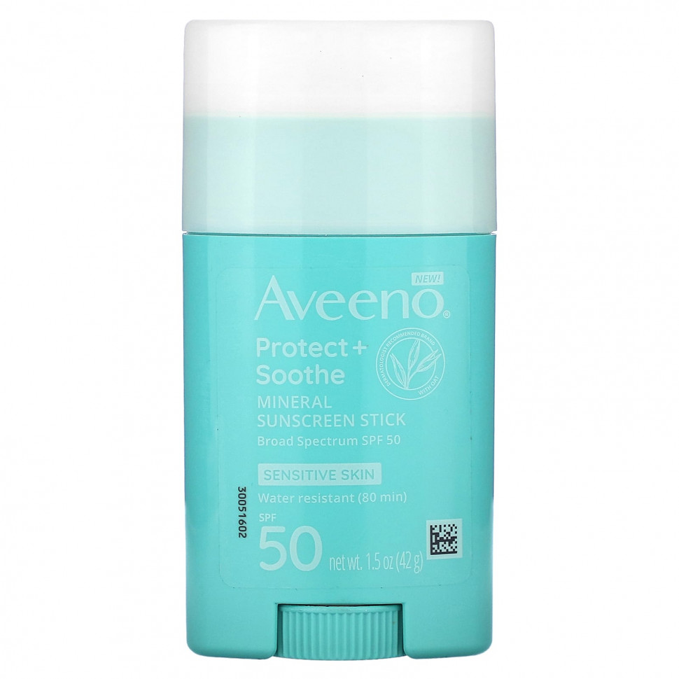   Aveeno,    Protect + Soothe, SPF 50,  , 42  (1,5 )    -     -,    