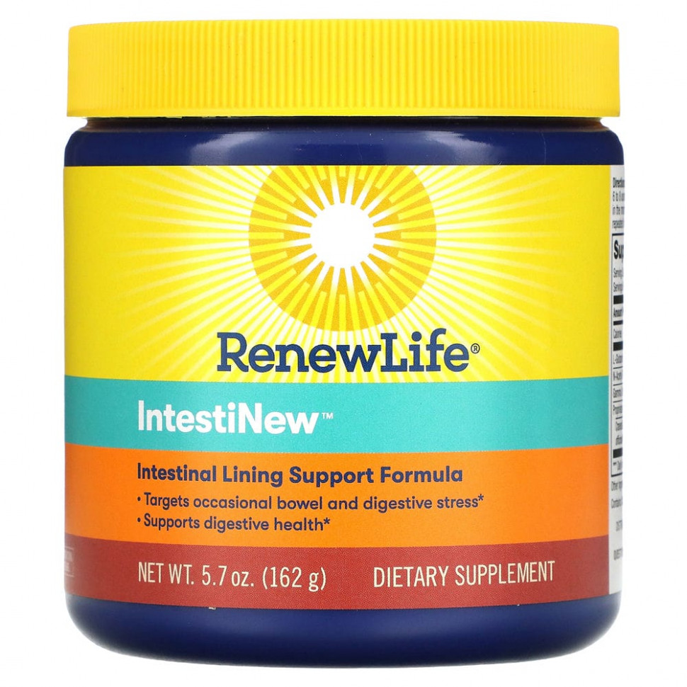   Renew Life, IntestiNew,      , 162  (5,7 )    -     -,    