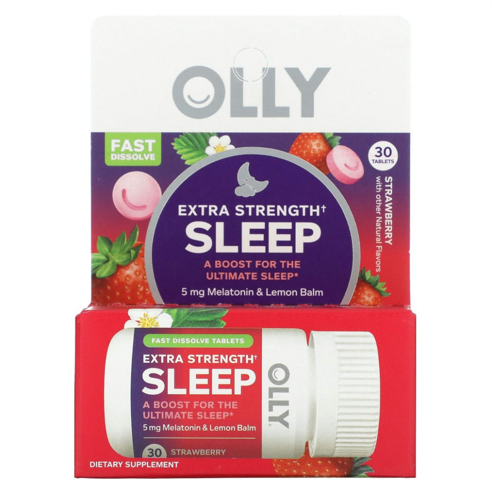   OLLY, Extra Strength Sleep, , 30     -     -,    