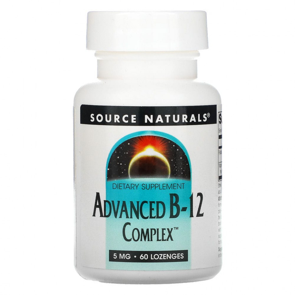   Source Naturals,   B-12, 5 , 60       -     -,    