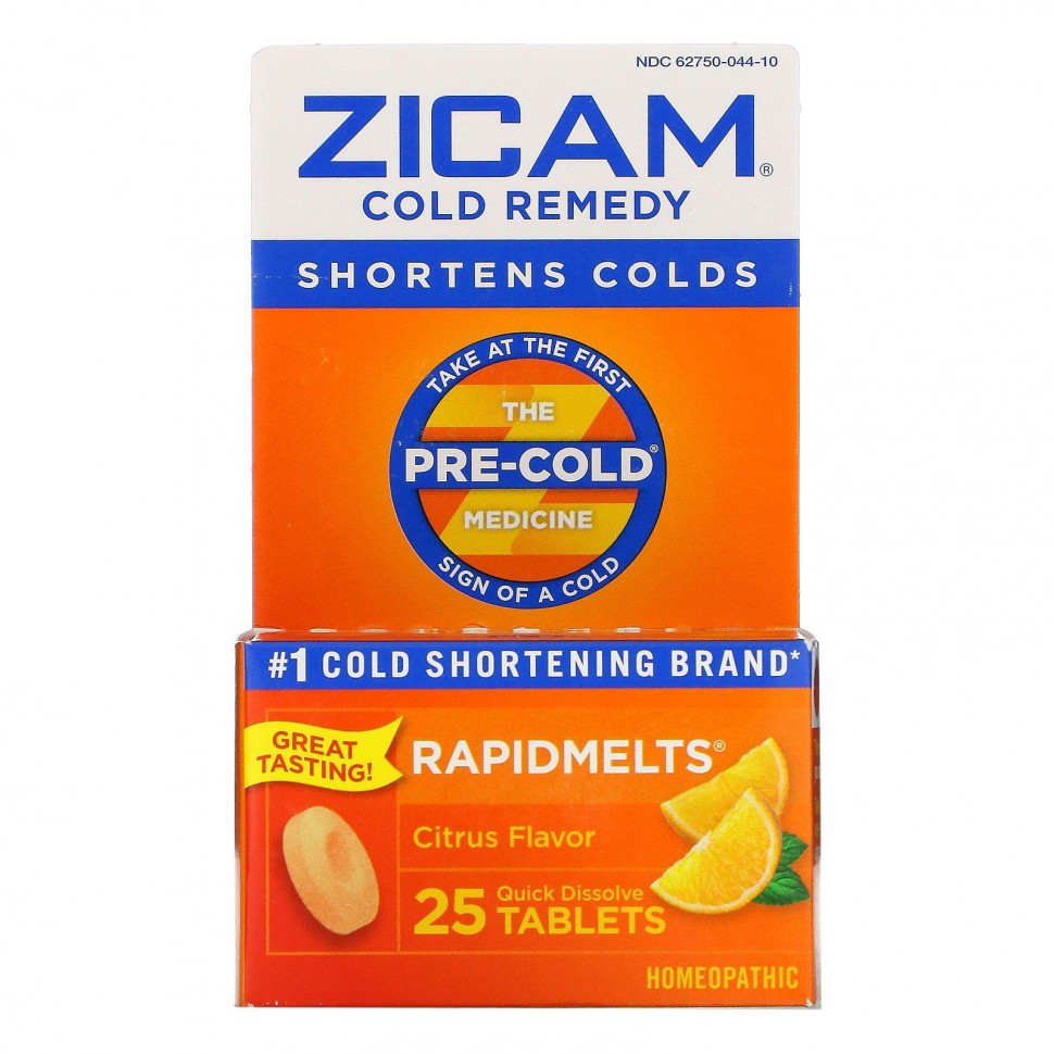   Zicam, Cold Remedy, RapidMelts, , 25      -     -,    