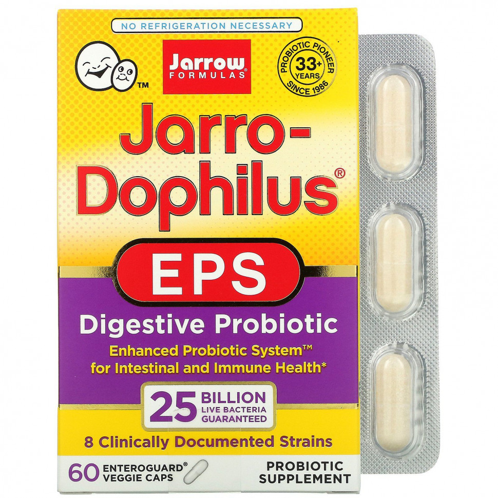   Jarrow Formulas, Jarro-Dophilus EPS, , 25 , 60     Enteroguard    -     -,    