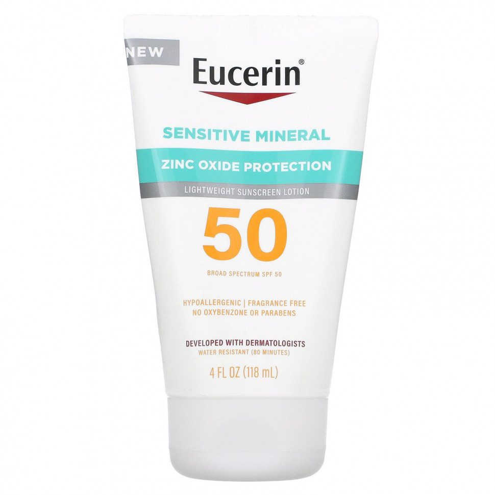   Eucerin, Sensitive Mineral,   , SPF 50,  , 118  (4 . )    -     -,    