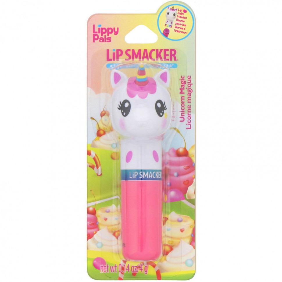   Lip Smacker,    Lippy Pals, Unicorn,  , 4     -     -,    