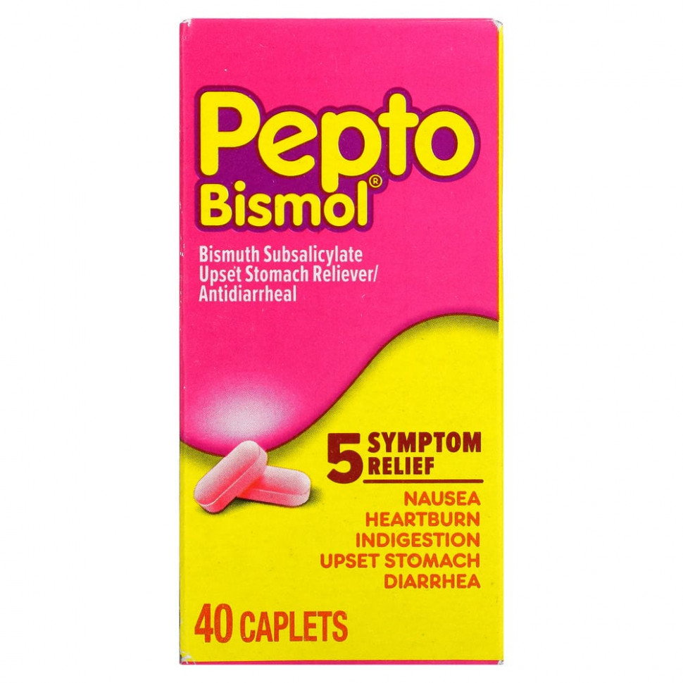   Pepto Bismol,  , 40     -     -,    