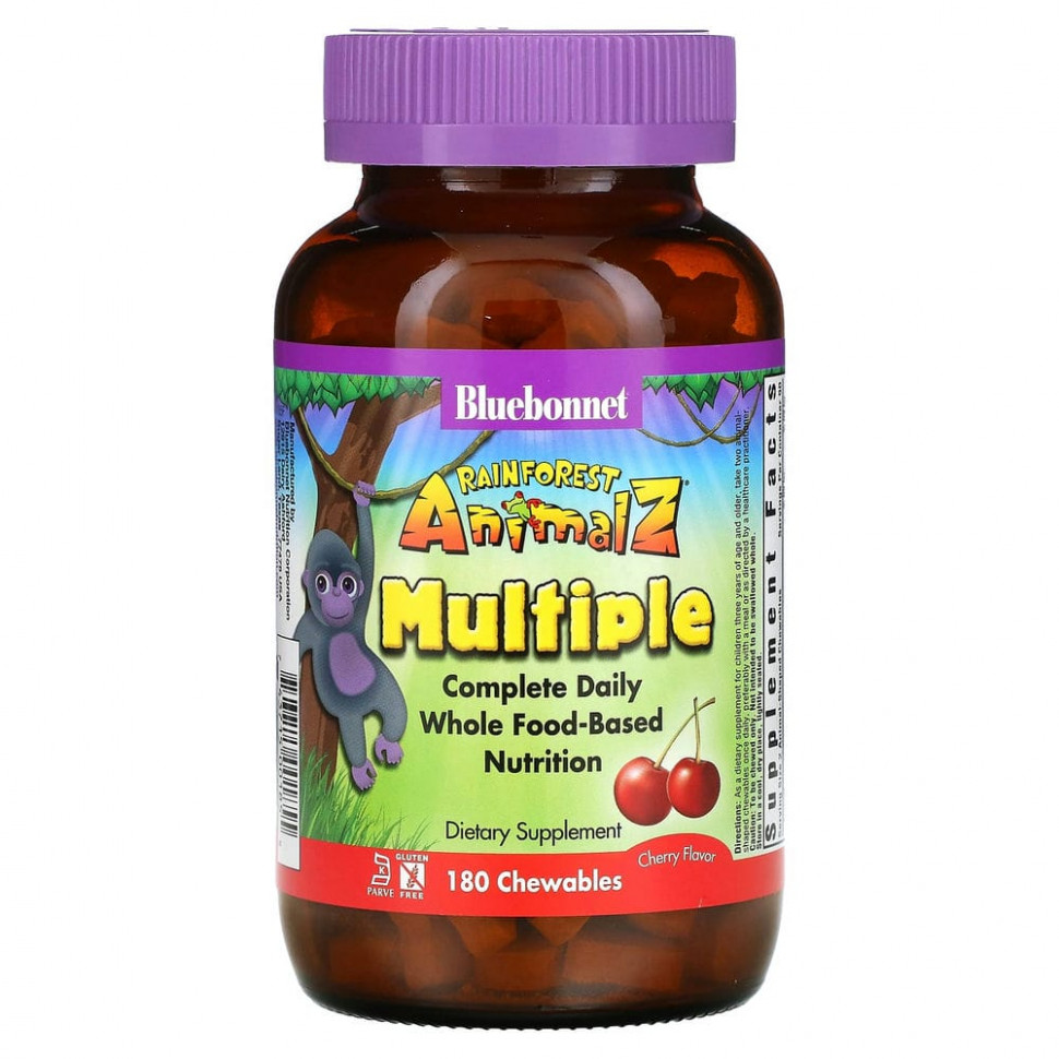   Bluebonnet Nutrition, Rainforest Animalz,      ,    , 180      -     -,    