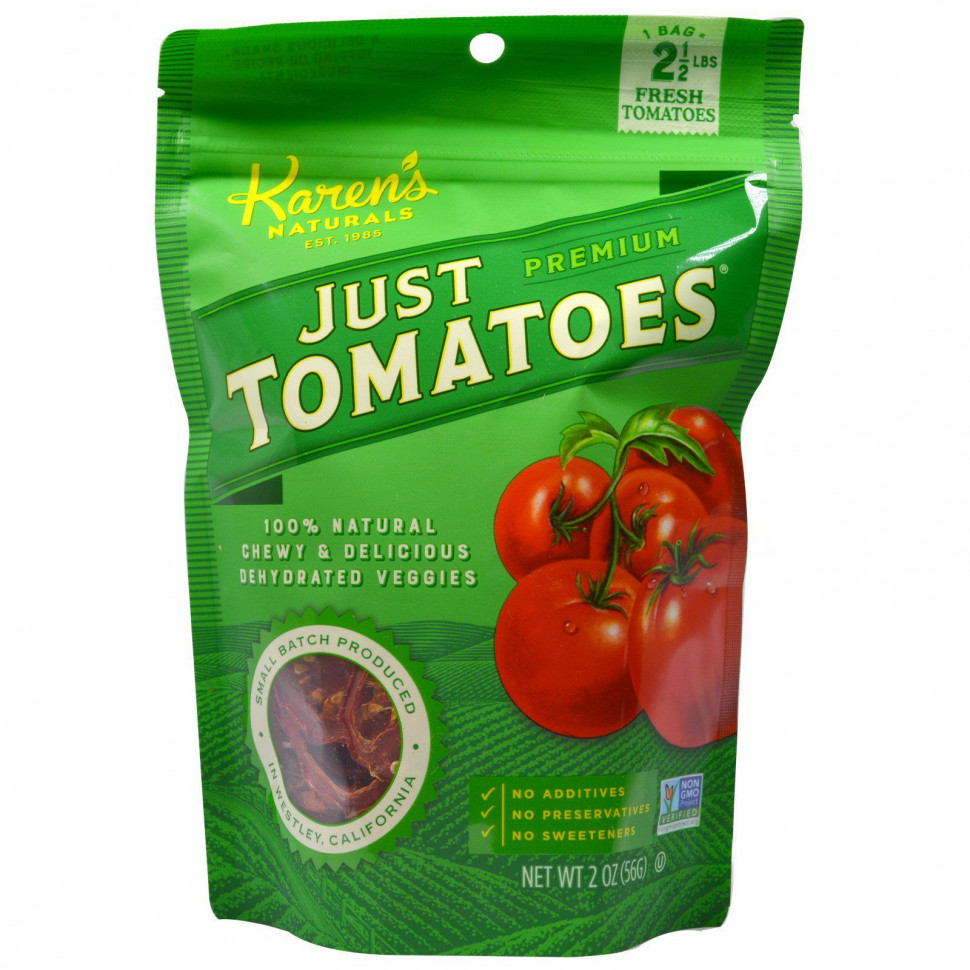   Karen's Naturals, Just Tomatoes, Premium, 2  (56 )    -     -,    