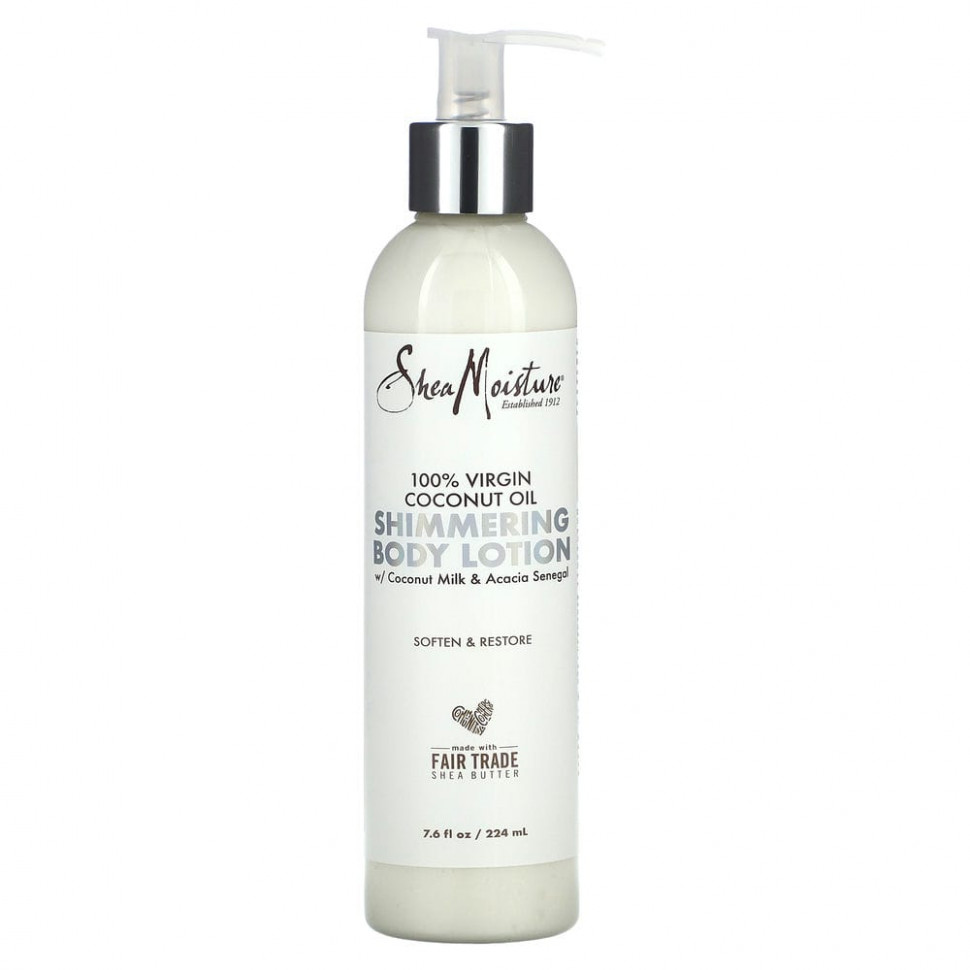   SheaMoisture, 100%    ,    , 224  (7,6 . )    -     -,    