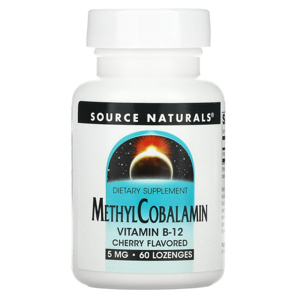   Source Naturals, ,  B12,   , 5 , 60     -     -,    