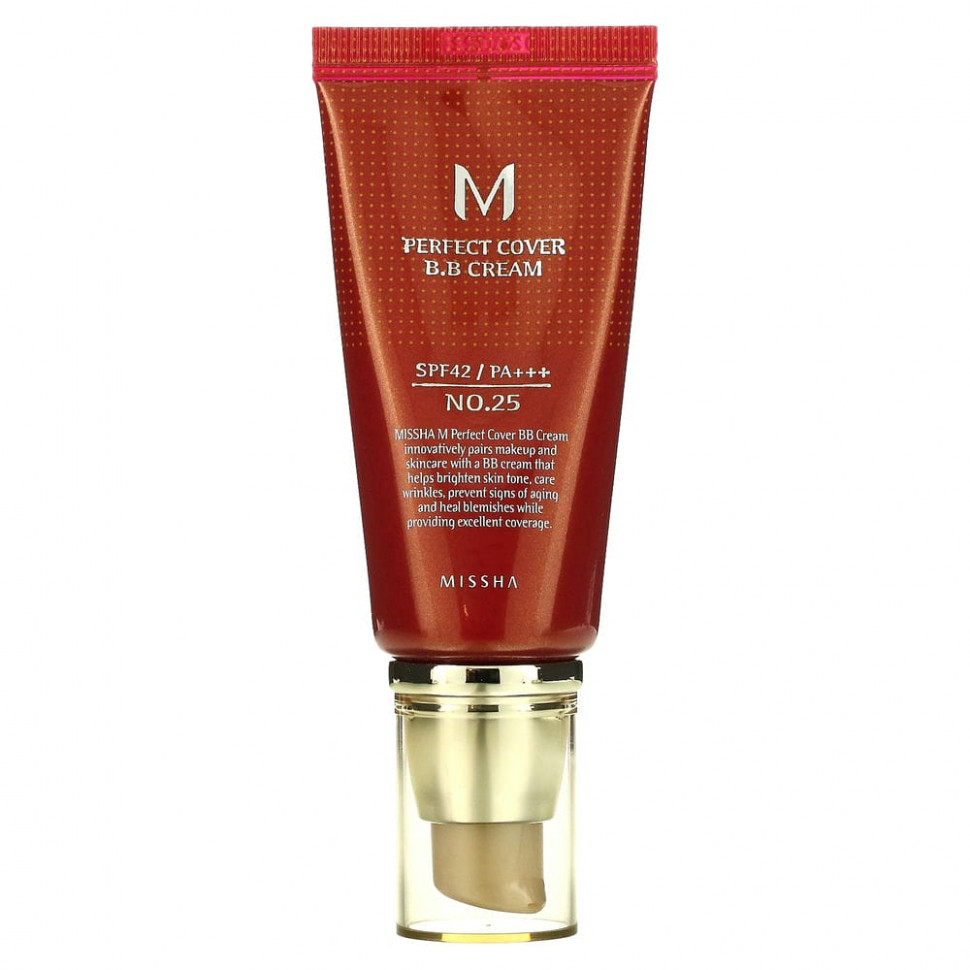   Missha, M Perfect Cover, BB-, SPF 42/PA+++,  25  , 50  (1,7 )    -     -,    