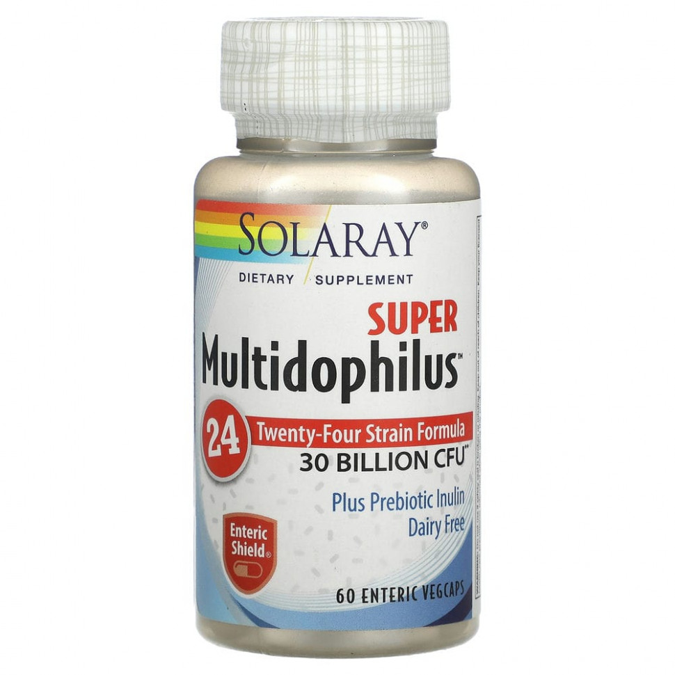   Solaray, Super Multidophilus, , 15  , 60  Vegcaps       -     -,    