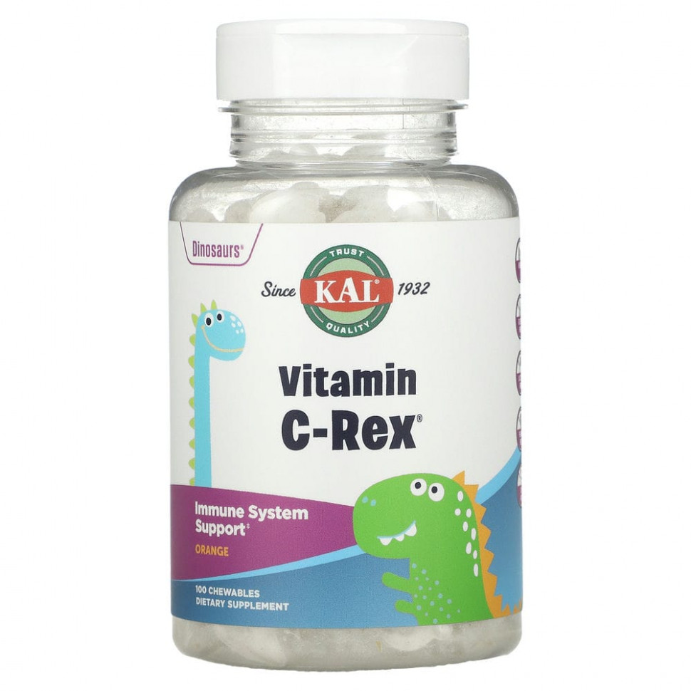   KAL, Dinosaurs,Vitamin C-Rex,  ,   , 100      -     -,    