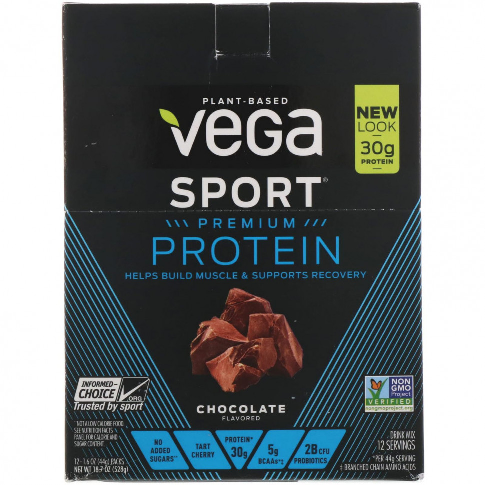   Vega, Sport Protein, ,  , 12 , 44  (1,6 )     -     -,    