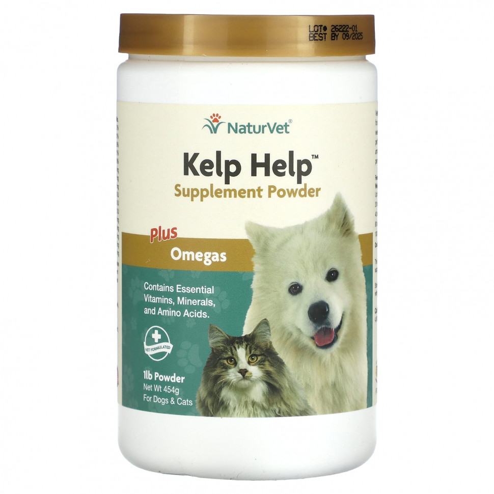   NaturVet,   Kelp Help Plus Omegas,    , 454  (1 )    -     -,    