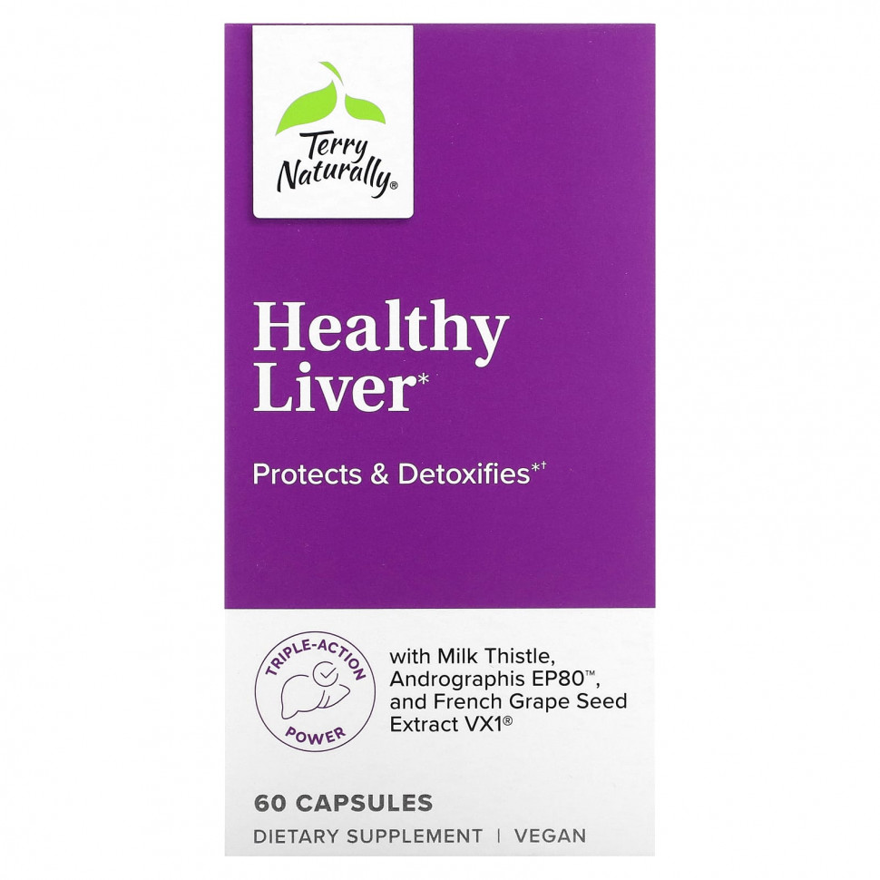   Terry Naturally, Healthy Liver, 60     -     -,    