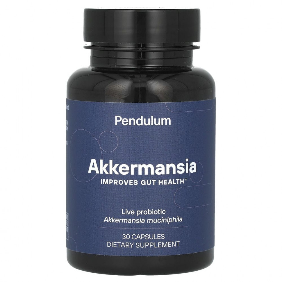   Pendulum, Akkermansia`` 30     -     -,    