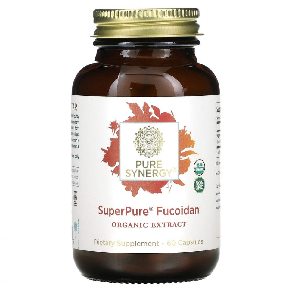   Pure Synergy, SuperPure Fucoidan, 60     -     -,    