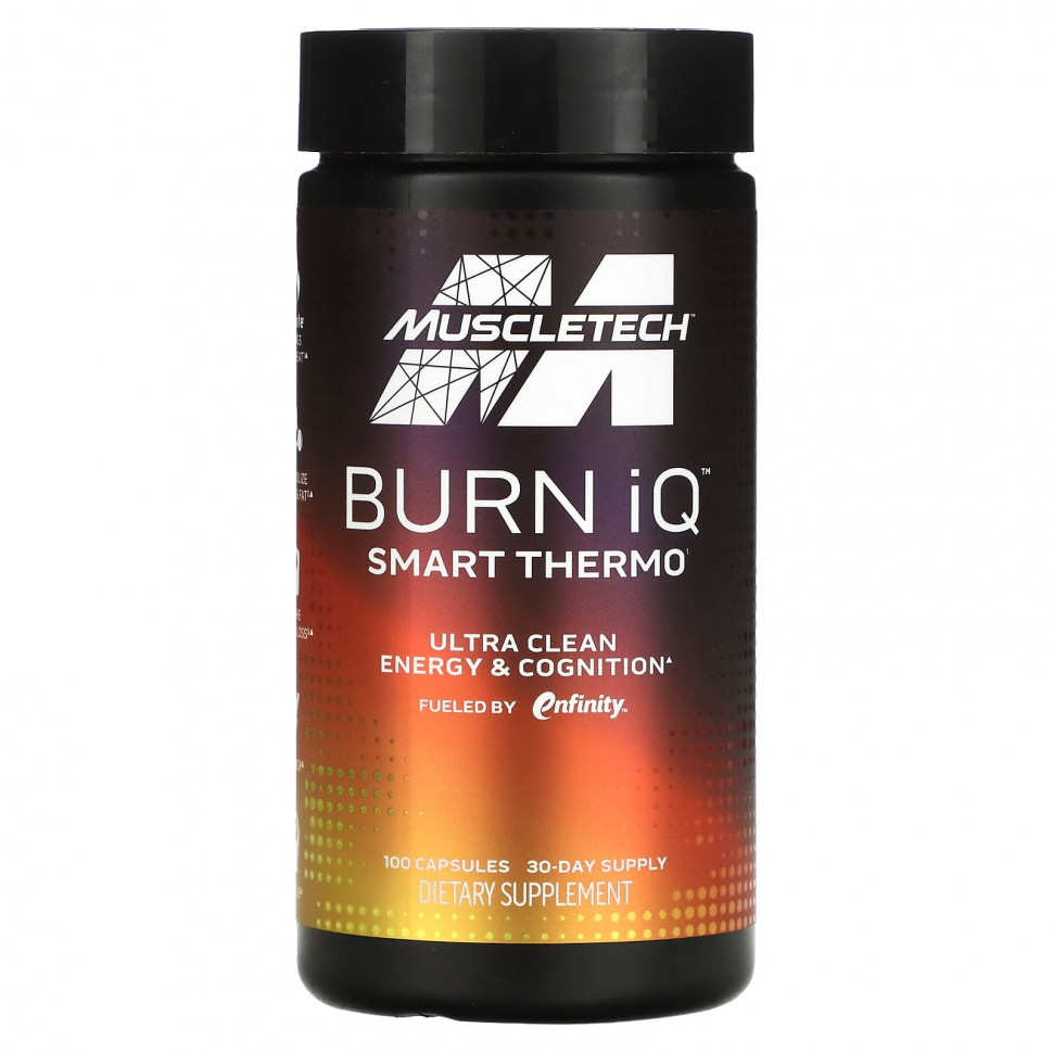   MuscleTech, Burn iQ, Smart Thermo`` 100     -     -,    