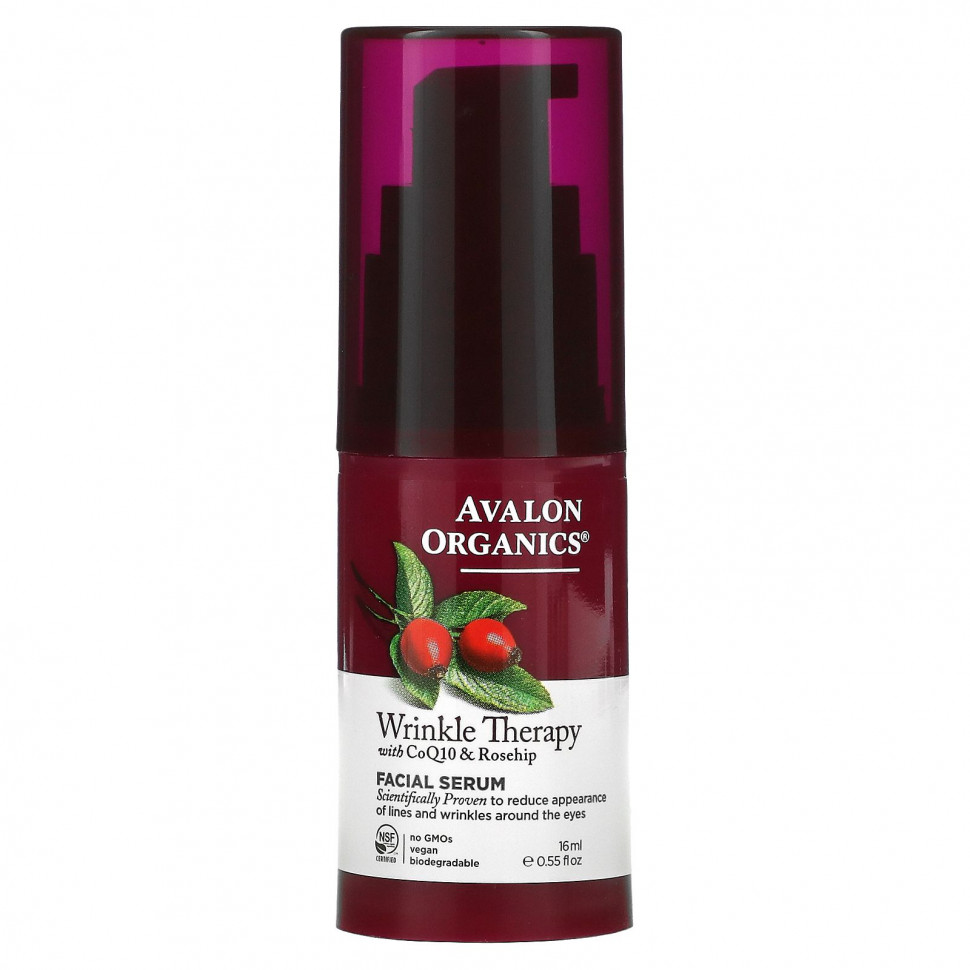   Avalon Organics, Wrinkle Therapy   Q10  ,   , 16  (0,55 . )    -     -,    