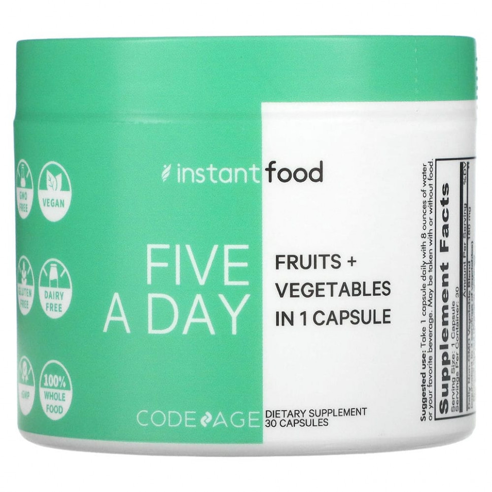   Codeage, Five A Day,     1 , 30     -     -,    