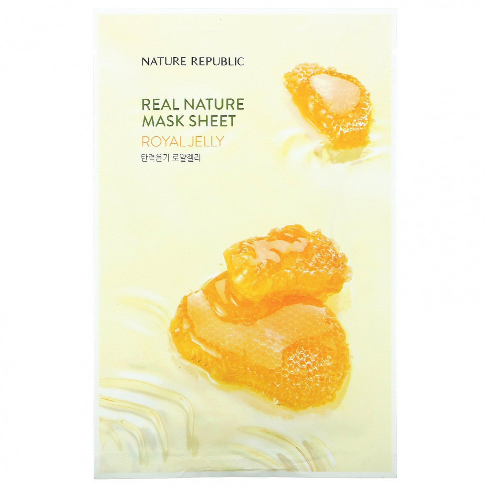   Nature Republic, Real Nature Beauty Mask Sheet,  , 1 ., 23  (0,77 . )    -     -,    