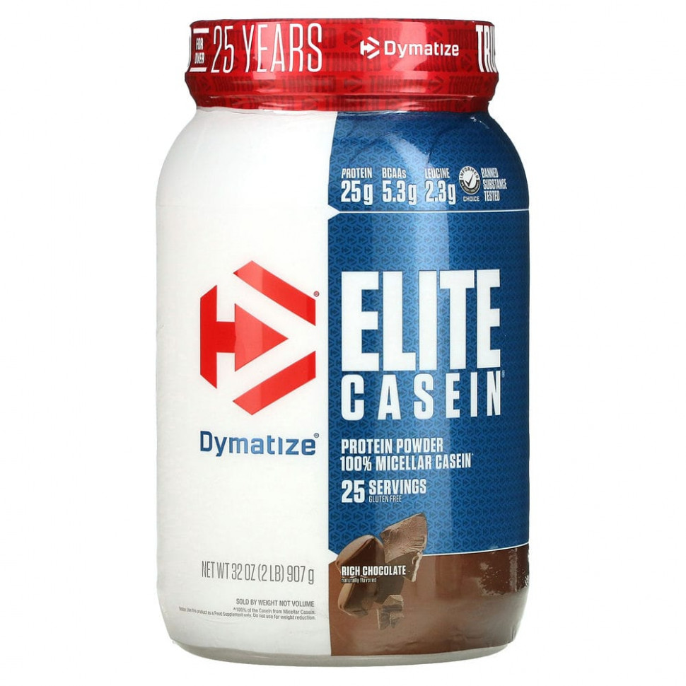   Dymatize Nutrition, Elite Casein,      , 907  (2 )    -     -,    